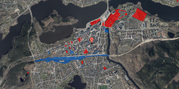 Jordforureningskort på Tværgade 26, 2. th, 8600 Silkeborg