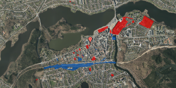 Jordforureningskort på Vestergade 26A, st. 1, 8600 Silkeborg