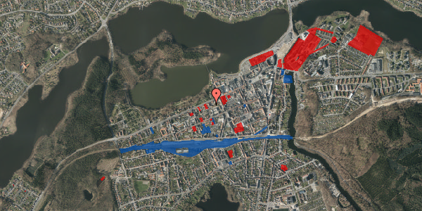 Jordforureningskort på Vestergade 51B, st. 3, 8600 Silkeborg