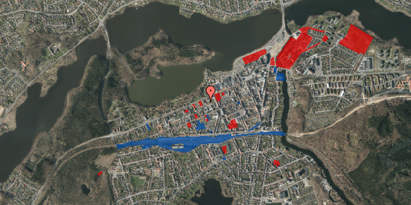 Jordforureningskort på Vestergade 51B, 1. 9, 8600 Silkeborg