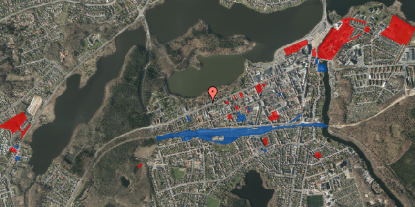 Jordforureningskort på Vestergade 64, 1. 3, 8600 Silkeborg