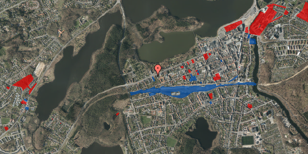 Jordforureningskort på Vestergade 123, 8600 Silkeborg