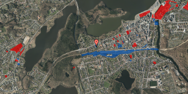 Jordforureningskort på Vestergade 131D, 8600 Silkeborg