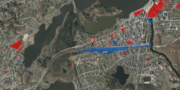 Jordforureningskort på Vestergade 133A, 1. 3, 8600 Silkeborg