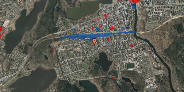 Jordforureningskort på Wibergsgade 23, 8600 Silkeborg