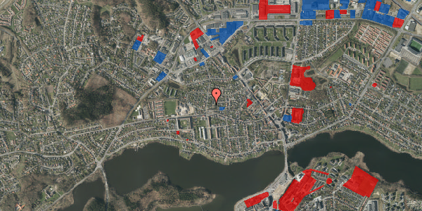 Jordforureningskort på Warmingsvej 5, 8600 Silkeborg