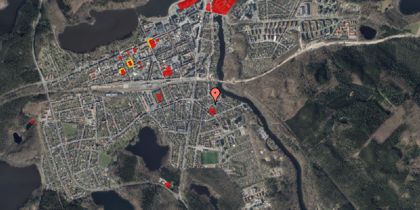 Jordforureningskort på Ågade 7, 1. th, 8600 Silkeborg