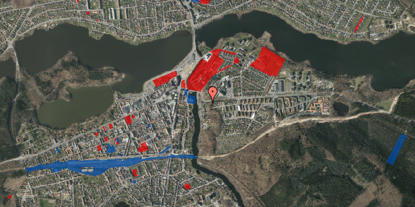 Jordforureningskort på Århusvej 6, 8600 Silkeborg