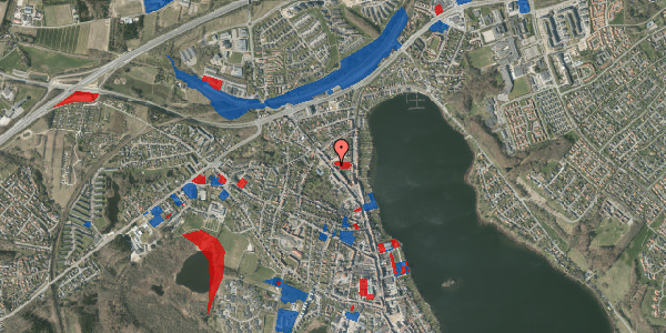 Jordforureningskort på Banegårdsvej 18, 8660 Skanderborg