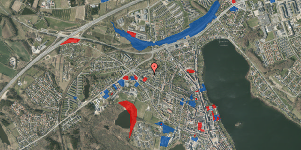 Jordforureningskort på Bie Rasmussens Vænge 8, 8660 Skanderborg