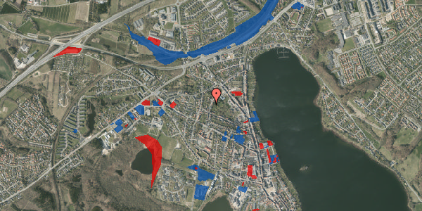 Jordforureningskort på Egholmsvej 16A, 8660 Skanderborg