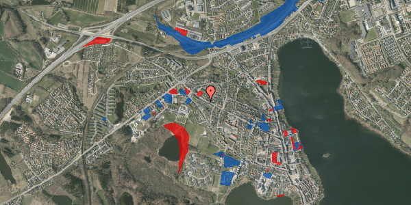 Jordforureningskort på Møllegade 77A, 8660 Skanderborg