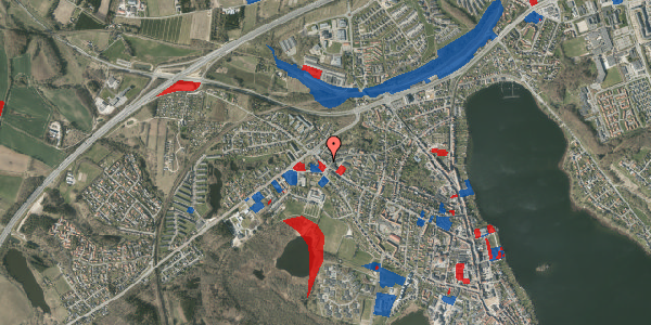 Jordforureningskort på Møllegade 88, 8660 Skanderborg