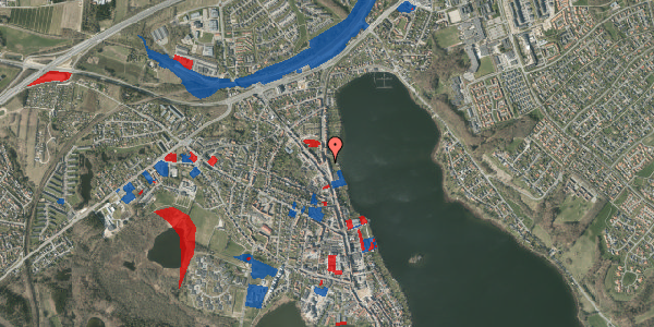 Jordforureningskort på Nørregade 14, st. , 8660 Skanderborg