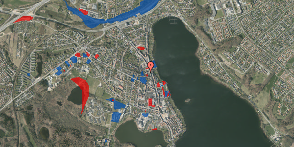 Jordforureningskort på Skanderupgade 1, 8660 Skanderborg