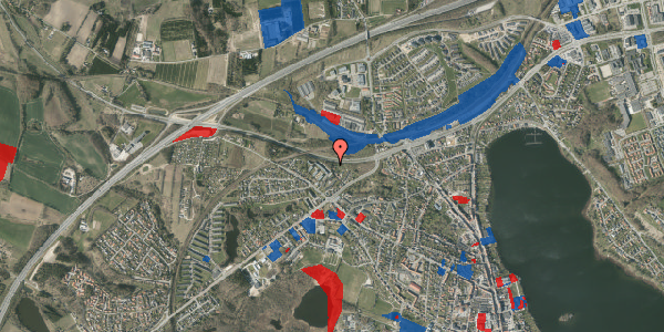 Jordforureningskort på Skydebanevej 18, 8660 Skanderborg