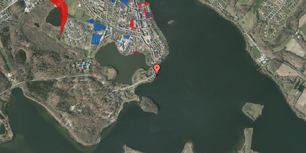 Jordforureningskort på Slotsholmen 5, 8660 Skanderborg