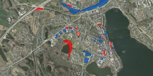 Jordforureningskort på Svanevænget 3, 8660 Skanderborg