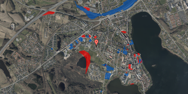 Jordforureningskort på Svanevænget 7, 8660 Skanderborg