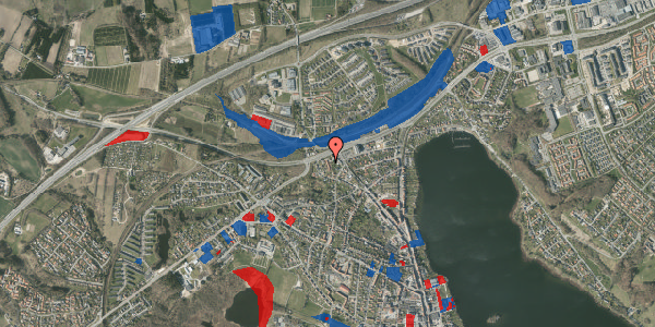 Jordforureningskort på Warmdahlsparken 12, st. , 8660 Skanderborg