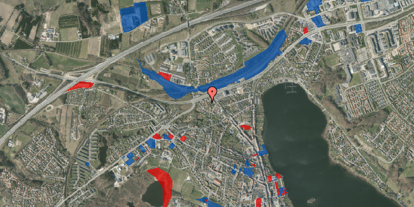 Jordforureningskort på Warmdahlsparken 14, st. , 8660 Skanderborg