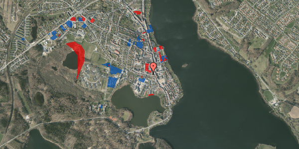 Jordforureningskort på Vestergade 10, 8660 Skanderborg