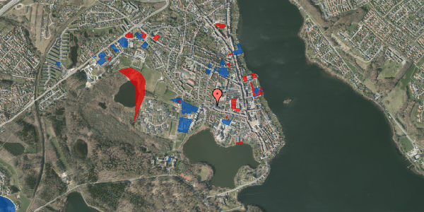 Jordforureningskort på Vestergade 30A, 8660 Skanderborg