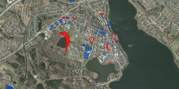 Jordforureningskort på Vestergade 55, 1. th, 8660 Skanderborg