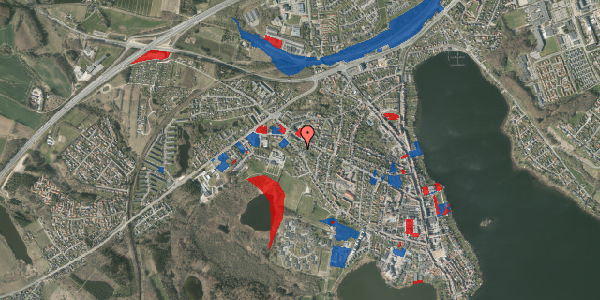 Jordforureningskort på Vestergade 86, 8660 Skanderborg