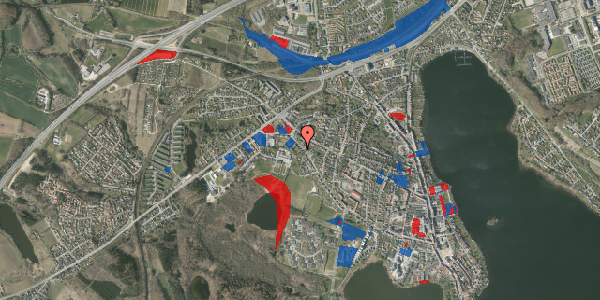 Jordforureningskort på Vestergade 113, 8660 Skanderborg