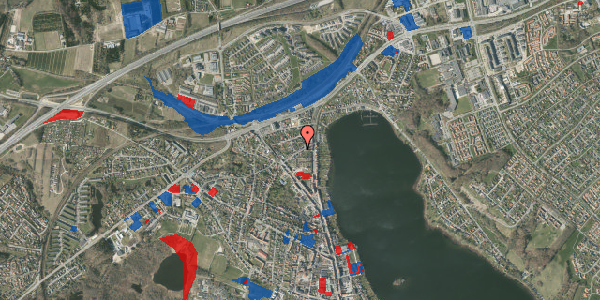 Jordforureningskort på Østergade 21, 8660 Skanderborg