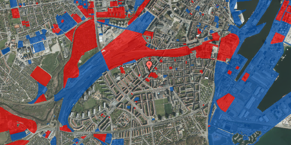 Jordforureningskort på Absalonsgade 3, 1. , 8000 Aarhus C