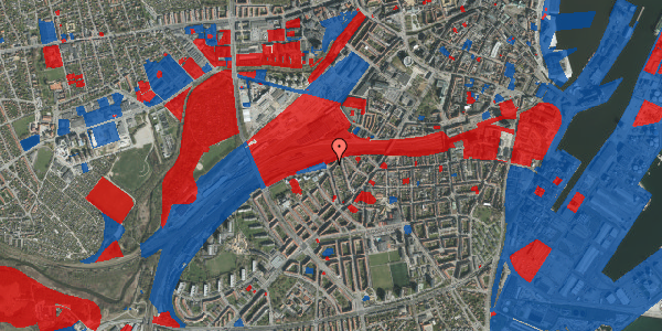 Jordforureningskort på Ankersgade 8, st. th, 8000 Aarhus C