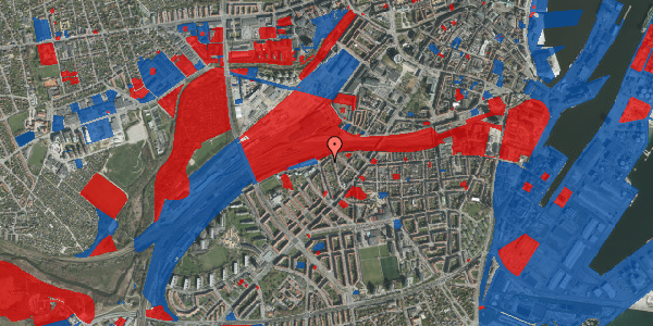 Jordforureningskort på Ankersgade 9, st. th, 8000 Aarhus C