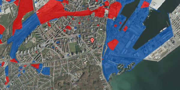 Jordforureningskort på Assensgade 30, 2. th, 8000 Aarhus C