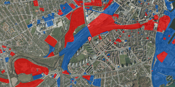 Jordforureningskort på Augustenborggade 13, 1. tv, 8000 Aarhus C