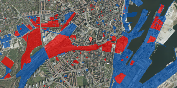 Jordforureningskort på Banegårdsgade 6B, 1. tv, 8000 Aarhus C