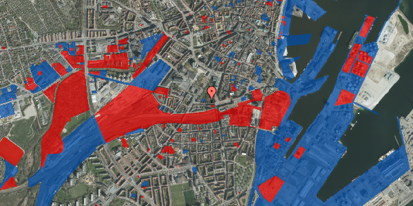 Jordforureningskort på Banegårdsgade 21, st. , 8000 Aarhus C