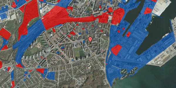 Jordforureningskort på Bogensegade 6, st. th, 8000 Aarhus C