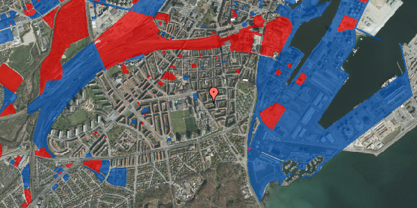 Jordforureningskort på Bogensegade 9, st. tv, 8000 Aarhus C