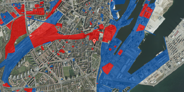 Jordforureningskort på Brammersgade 39, st. 1, 8000 Aarhus C