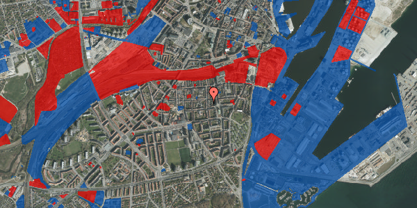 Jordforureningskort på Bülowsgade 41, 1. , 8000 Aarhus C