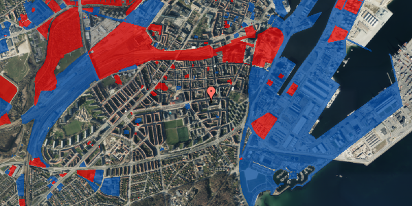 Jordforureningskort på Bülowsgade 66, 3. , 8000 Aarhus C