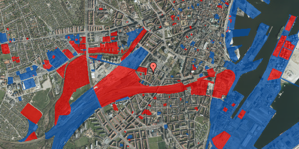 Jordforureningskort på Christen Købkes Gade 5, 1. th, 8000 Aarhus C