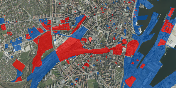 Jordforureningskort på Christen Købkes Gade 8, 1. th, 8000 Aarhus C