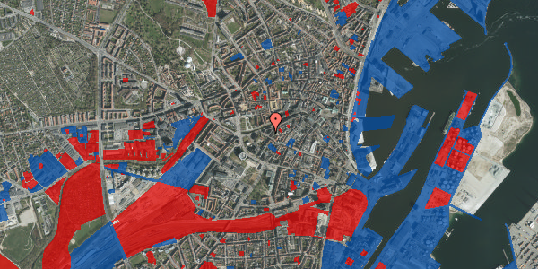 Jordforureningskort på Christiansgade 25, 3. th, 8000 Aarhus C