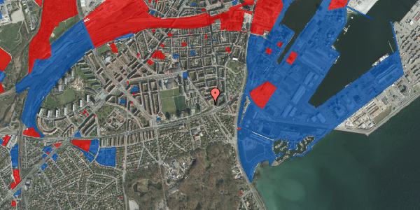 Jordforureningskort på Dalgas Avenue 35, st. tv, 8000 Aarhus C