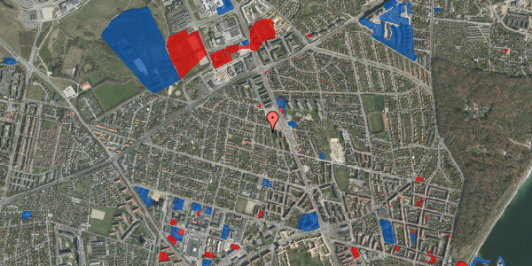 Jordforureningskort på Dalstien 13, 8200 Aarhus N