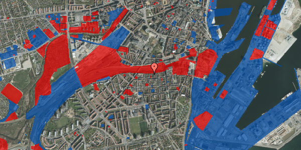 Jordforureningskort på Dybbølgade 9, 8000 Aarhus C