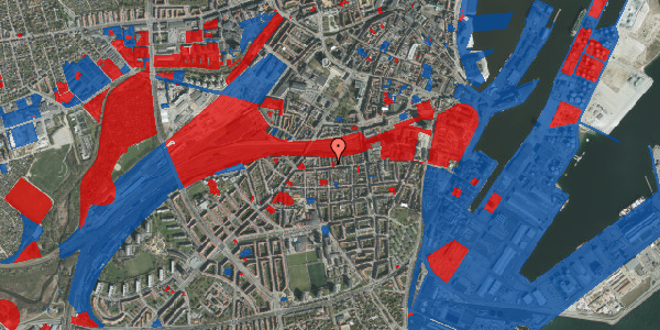 Jordforureningskort på Dybbølgade 20, 1. , 8000 Aarhus C